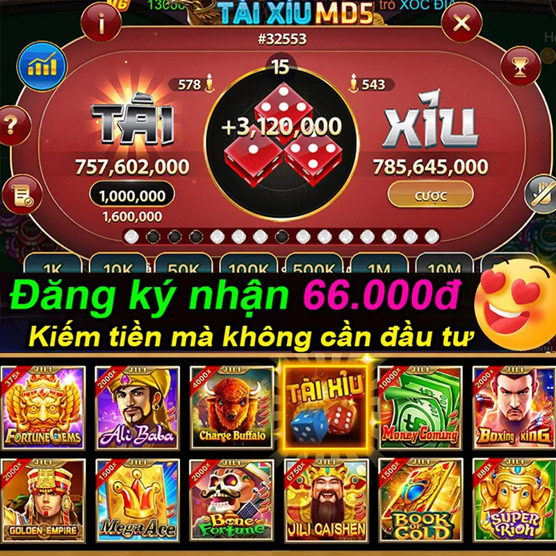 Trò chơi Tài Xỉu online 58win com